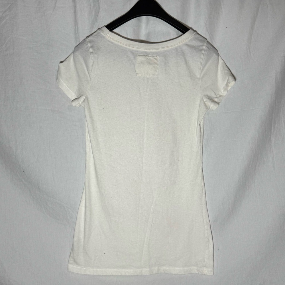 Rare Hollister Y2K‎ White SoCal Music Festival Coastal Tee Size Medium - Picture 3 of 7